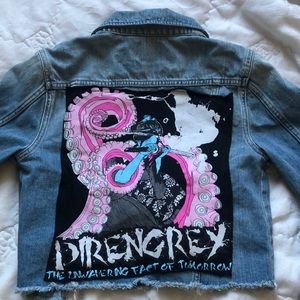 100% Cotton Refurbished Jean Jacket Anime!